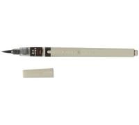 Pentel FP6L M Pinceaux rechargeable à Pointe polis synthétiques Encre Noir à pigments