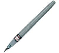 Pentel Fude Pen pinceau rechargeable encre noire à pigments pointe large pour illustration, calligraphie, manga