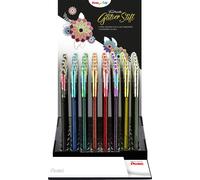 Pentel - Gelshrip Pentel K110 Dual M Metallic 48st Ass | Afficher un 48 -pièce | 48 pièces
