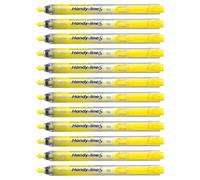 Pentel Handy-Line S Surligneur rétractable/Rechargeable Jaune