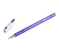 Pentel Hybrid K110 Dual Metallic Stylo à bille à encre gel liquide Violet clair/rouge métallisé et bleu