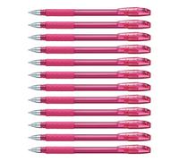 Pentel I Feel It! Lot de 12 Stylo Bille 0,7mm Rose