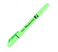 Pentel illumina Flex SLW11 Surligneur bi-pointe, Vert, Lot de 10