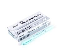 Pentel illumina Flex SLW11P-SE Surligneur bi-pointe pastel, Bleu ciel, Lot de 10
