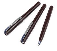 Pentel JM20 Stylo Plume Jetable - Encre Bleu Marine - Lot de 3