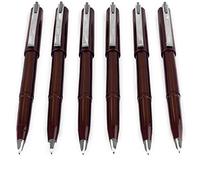 Pentel JM20 Stylo Plume Jetable Encre Gris Lot de 6