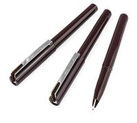 Pentel JM20 Stylo Plume Jetable - Encre Sépia - Lot de 3