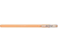 Pentel K110 MatteHop Lot de 12 stylos à encre gel pour papier brillant et photographique, pointe de 1 mm, orange pâle