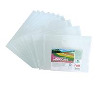Pentel Lot de 10 protège-documents Recycology Orientation paysage Transparent