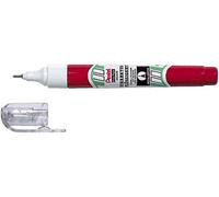 PENTEL Lot de 10 stylos correcteur Pentex Micro Pocket ZL63W, blanc