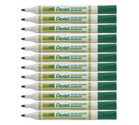 Pentel MW85 marqueur 12 pièce(s) Pointe ogive Vert Vert G