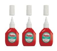 Pentel Lot De 3 Correcteurs Liquide Avec Pointe Valve Pentex, 18 Ml