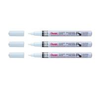 Pentel Marqueur peinture multi-supports PAINT MARKER MSP10 Pointe fine 2,9 mm Blanc