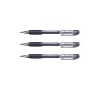 PENTEL Lot de 3 Porte-mines Fiesta II Pointe 0,5 mm Corps Noir