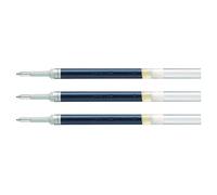 PENTEL Lot de 3 Recharges LR7 pour Roller Energel Liquide Pointe 0,7 Tracé 0,35 mm Vert