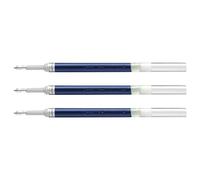 Pentel Recharges LR7 pour Roller Energel point 0,7 tracé 0,35 mm bleu nuit – Lot de 6