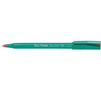 Pentel Lot de 3 rollers encre Ball Pentel R50, rouge Recycology
