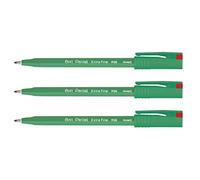 PENTEL Lot de 3 Stylos roller encre Ball R56 Pointe Fine Rouge