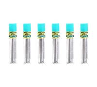 PENTEL Lot de 6 Etuis de 12 mines HI-POLYMER SUPER 0,7 mm 2B