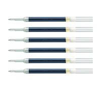 PENTEL Lot de 6 Recharges LR7 pour Roller Energel Liquide Pte 0,7 Tracé 0,35 mm Noir