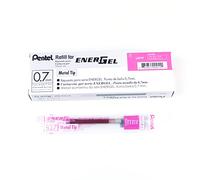 Pentel LR7-B Lot de 12 mines de rechange pour stylos EnerGel 0,70 mm rose bonbon