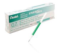 Pentel Lr7-D Recharge Encre Gel Pointe Métal 0,7 Mm Vert
