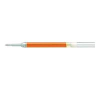 PENTEL Lot de 3 Recharges LR7 pour Roller Energel Liquide Pointe 0,7 Tracé 0,35 mm Orange