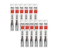Pentel LRN4 Recharge pour Roller EnerGel 0,4 mm Rouge 12 pcs