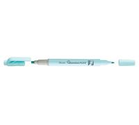 Pentel Surligneur bi-pointe Bleu Ciel Pastel – Fluorescent – G