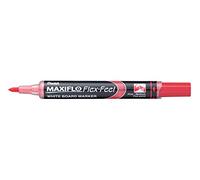 Pentel Marqueur pour tableau blanc Maxiflo Flex-Feel – pointe conique 4,6 mm – rouge