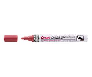 PENTEL Marqueur peinture PAINT MARKER, Pointe moyenne, Rouge nacré