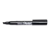 Pentel - Marqueur permanent GREEN-LABEL NN60 - Pointe biseautée 2-6 mm - Noir