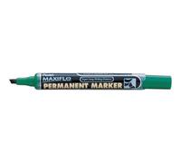 Pentel Marqueur Permanent Maxiflo, Pointe Biseautée, Vert
