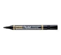 Pentel Marqueur Permanent Marker N860 Pointe Biseautée 2-4mm Bleu