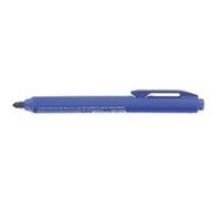 Pentel Marqueur permanent rétractable PEN NXS15 Corps fin Bleu Lot de 6