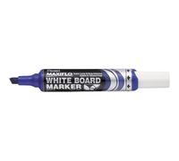 Pentel Marqueur Tableau Blanc Maxiflo Mwl-6 Pointe Biseautée Large Bleu