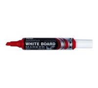 Pentel Marqueur Tableaux Blancs Maxiflo, Pointe Biseautée Large, Rouge