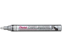 Marqueur pentel peinture paint marker multi-supports pointe moyenne 4,5mm coloris argent