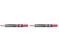 Pentel Maxiflo Flex-Feel Marqueur pour tableau blanc 1 Stück rouge (Lot de 2)