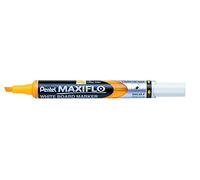 Pentel Maxiflo Green Label Marqueur pour Tableau Blanc à Pointe biseautée Jaune