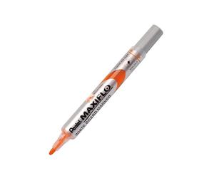 Pentel Maxiflo Green label Marqueur pour Tableau Blanc à pointe Conique Orange