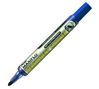 Pentel Maxiflo NLF50-C Lot de 12 Marqueurs permanent Pointe conique Blue