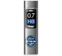 Pentel Mines hi-polymère 0,7 mm HB - Étui de 40 (C277)