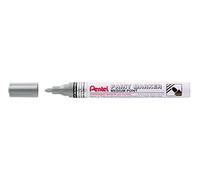 Pentel MMP10 Paint Marker marqueur de peinture permanente pointe moyenne 4,5 mm, gris, 6 pièces