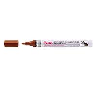 Pentel MMP10 Paint Marker marqueur de peinture permanente pointe moyenne 4,5 mm, marron, 6 pièces