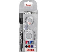 PENTEL MMP20-4 Marqueur à peinture, couleurs classiques - lot de 4