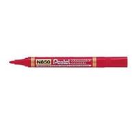 Pentel N850 marqueur indélébile Rouge 12 pièce(s) Rouge G