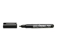 Pentel NN50 Pochette de 6 Marqueurs Assortis 2 Noirs/2 Bleus/Rouge/Vert
