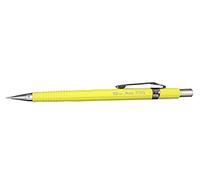 Pentel P200 Series Portes-mines technique gamme Pastel, 0,5 mm, Corps jaune pastel, Lot de 12
