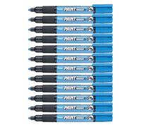 Pentel Paint Marker Lot de 12 Marqueurs permanents Bleu Ciel
